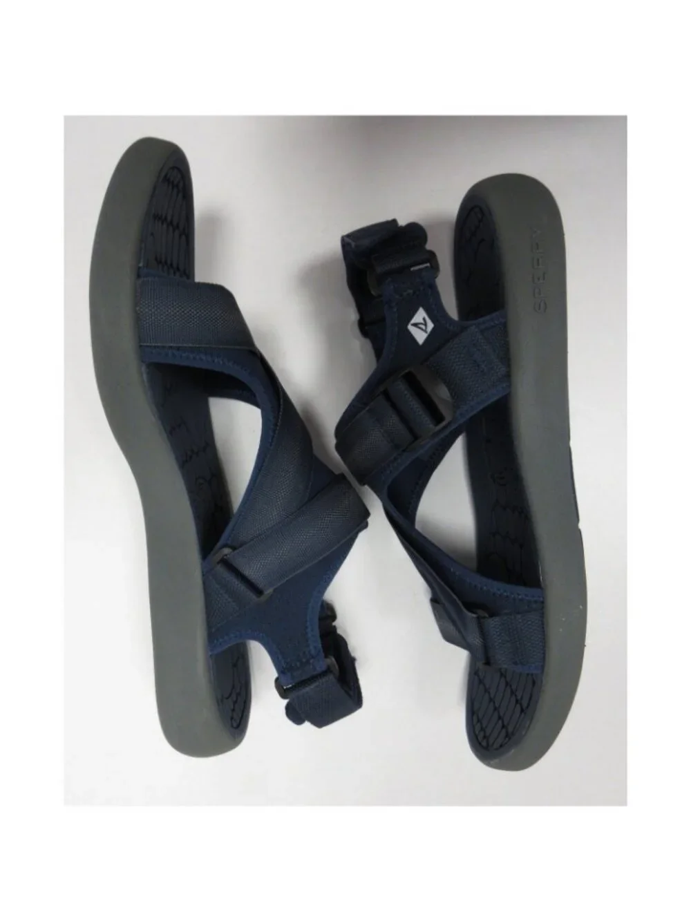 Sperry Top Sider Sandals 11 M Navy Big Eddy H2O Strappy SON-R Tech NEW